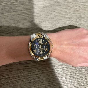 Michael Kors gold and silver watch